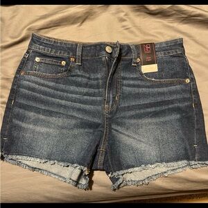 No Boundaries Dark Blue Jean Shorts